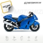 Preview: Suzuki Hayabusa 2007 in blau mit Aufkleber-Dekor
