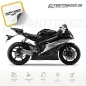Preview: Yamaha YZF-R6 RJ11 2007 in schwarz mit Aufkleber-Dekor