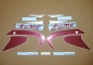 Preview: Restoration Sticker for Yamaha TDM 850 2001 in Burgundy/Silver