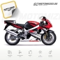 Preview: Suzuki GSX-R 1000 2001 with Red/Black/Silver Motorcycle Decals