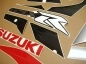 Preview: Suzuki GSX-R 1000 2001 - Red/Black/Silver - Sticker-Decals