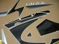 Preview: Suzuki GSX-R 1000 2001 - Silver/Black - Sticker-Decals