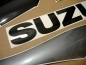 Preview: Suzuki GSX-R 1000 2001 - Silver/Black - Sticker-Decals
