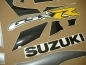 Preview: Suzuki GSX-R 1000 2001 - Silver/Black - Sticker-Decals