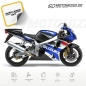 Preview: Suzuki GSX-R 1000 2002 with Blue/Black/Silver Motorcycle Decals
