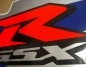 Preview: Suzuki GSX-R 1000 2002 with Blue/Black/Silver Vinyl-Sticker