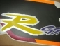 Preview: Suzuki GSX-R 750 1995 - Schwarz/Burgunder - Aufkleber-Dekor