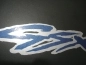 Preview: Suzuki GSX-R 750 1995 - White/Blue - Sticker-Decals