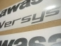 Preview: Kawasaki Versys 650 2008 - Blau - Aufkleber-Dekor