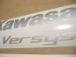 Preview: Kawasaki Versys 650 2010 - Schwarz - Aufkleber-Dekor