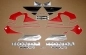 Preview: Restoration Sticker for Honda CBR 600 F4 1999 in Red/Black