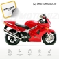 Preview: Honda VFR 800i 1998 with Red EU Motorcycle Decals