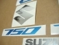 Preview: Suzuki GSR 750 2011 - White - Sticker-Decals
