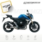 Preview: Suzuki GSR 750 2012 with Blue/Black Motorcycle Decals