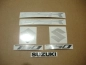 Preview: Restoration Sticker for Suzuki GSR 750 2013 in Blue/White