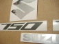 Preview: Suzuki GSR 750 2013 with Matte Black Vinyl-Sticker