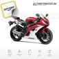 Preview: Yamaha YZF-R6 2013 with Red/White Motorcycle Decals