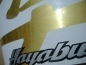 Preview: Suzuki Hayabusa 1999-2007 - Brushed-Gold - Custom-Sticker-Decals