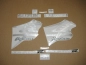 Preview: Suzuki Hayabusa 1999-2007 in Carbon-Silber mit Aufkleber-Dekor