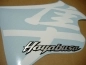 Preview: Suzuki Hayabusa 1999-2007 - Weiß - Custom-Aufkleber-Dekor