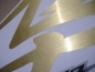 Preview: Suzuki Hayabusa 2008-2019 with Brushed Gold Vinyl-Sticker