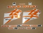 Preview: Suzuki Hayabusa 2008-2019 with Chrome-Orange Motorcycle Decals
