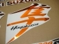 Preview: Restoration Sticker for Suzuki Hayabusa 2008-2019 in Chrome-Orange