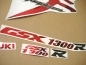 Preview: Suzuki Hayabusa 2008-2019 mit Chrome-Rot Motorrad Dekor