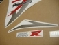 Preview: Suzuki Hayabusa GSX-1300R 2008-2014 - Grau/Rot - Custom-Aufkleber-Dekor