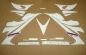 Preview: Honda CBR 1000RR 2006-2007 in weiß mit Aufkleber-Dekor