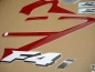 Preview: Honda CBR 600 F4i mit Burgunder/Perl-Silber Motorrad Dekor