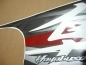 Preview: Suzuki Hayabusa 2012 - Schwarz - Aufkleber-Dekor