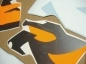 Preview: Honda CBR 919RR 1996 - Grey/Orange/White - Sticker-Decals