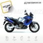 Preview: Honda XL 1000V Varadero 1999 with Blue/Silver Motorcycle Decals