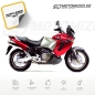 Mobile Preview: Honda XL 1000V Varadero 2000 with Red/Silver Motorcycle Decals