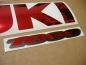 Preview: Restauration Aufkleber-Set für Suzuki GSX-R 1000 Universal in Chrome Rot