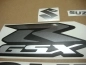 Preview: Restoration Sticker for Suzuki GSX-R 1000 Universal in Graphitegrey