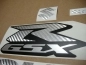 Preview: Restauration Aufkleber-Set für Suzuki GSX-R 1000 Universal in Carbon Silber