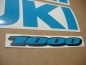Preview: Suzuki GSX-R 1000 Universal with Lightblue Replica Decal