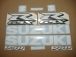 Preview: Suzuki GSX-R 750 Universal with White Motorcycle Decals