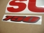 Preview: Suzuki GSX-R 750 Universal with Red Replica Decal