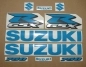 Preview: Suzuki GSX-R 750 Universal with Lightblue Motorcycle Decals