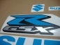 Preview: Suzuki GSX-R 750 Universal - Lightblue - Custom-Sticker-Decals