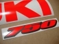 Preview: Restoration Sticker for Suzuki GSX-R 750 Universal in Neon-Red