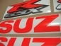 Preview: Suzuki GSX-R 750 Universal with Neon-Red Vinyl-Sticker