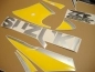 Preview: Suzuki GSX-R 600 2000 - Yellow/Black - Sticker-Decals