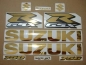Preview: Suzuki GSX-R 750 Universal with Chrome-Gold Motorcycle Decals