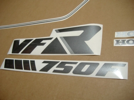 Honda VFR 750 1988 - Darkblue - Sticker-Decals