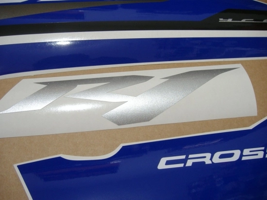 Yamaha YZF-R1 2014 - White/Blue - Sticker-Decals