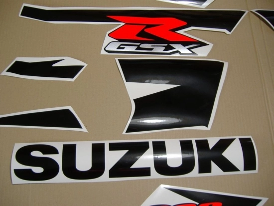 Suzuki GSX-R 600 2004 - Gelb/Schwarz - Aufkleber-Dekor